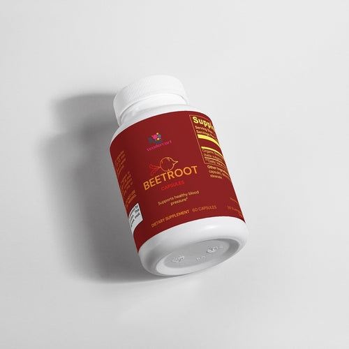 Beetroot powder capsules, high nitric oxide