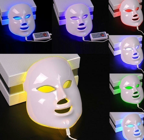 LED Facial Mask Face Skin Care Rejuvenation multiple colours